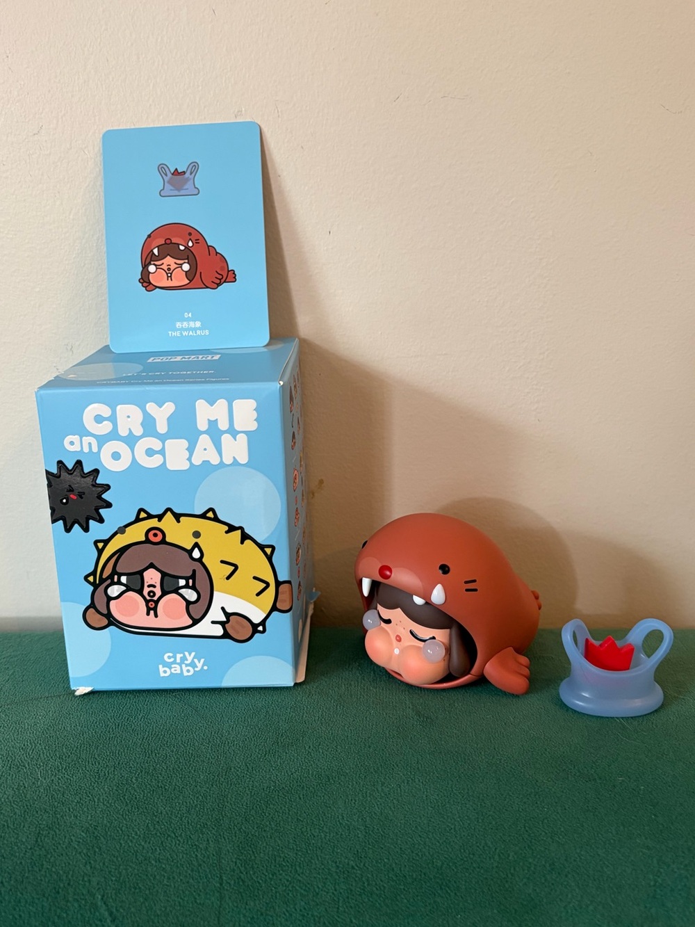 Pop Mart Crybaby Cry Me an Ocean - Walrus